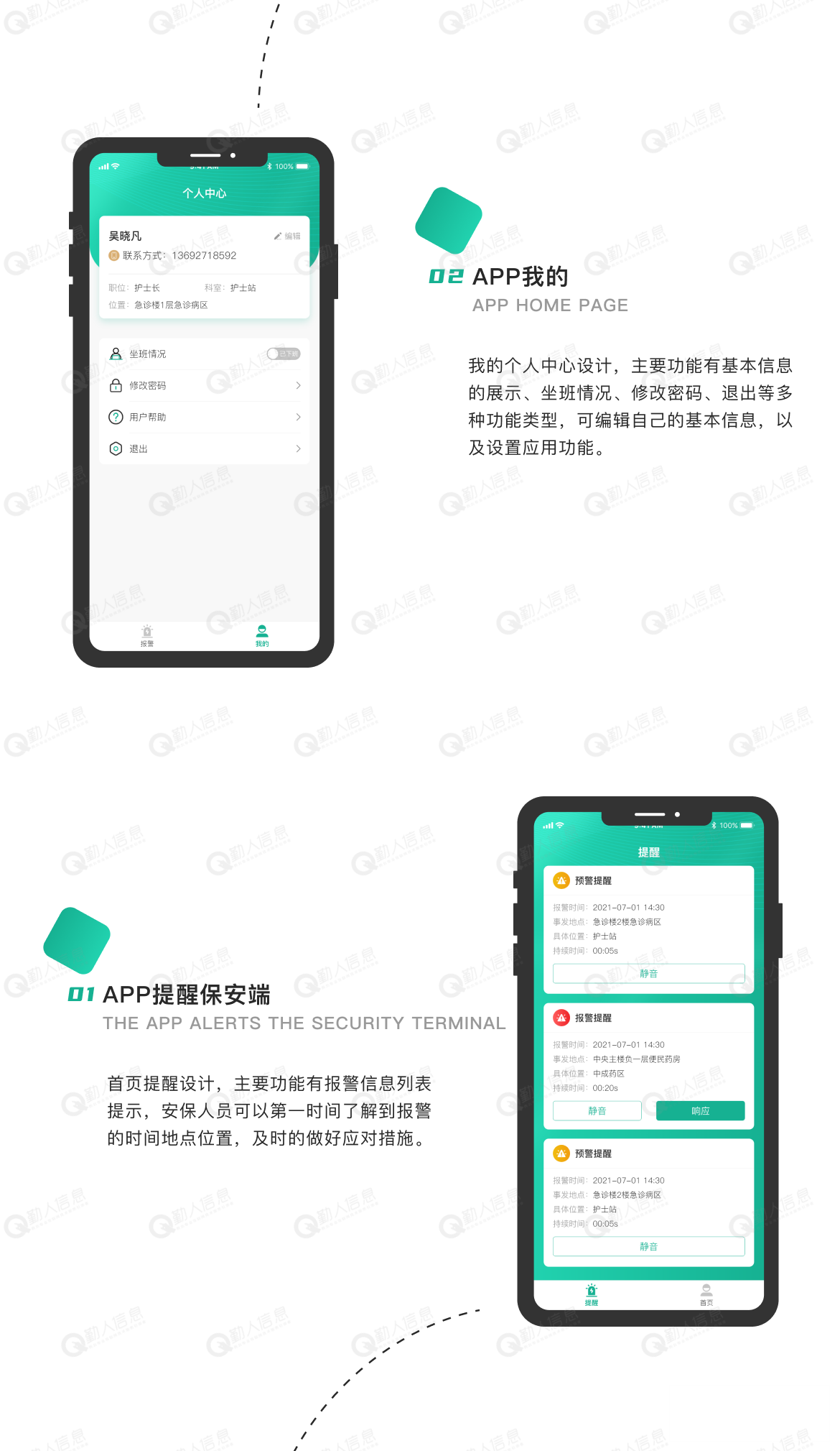 医院安防报警APP